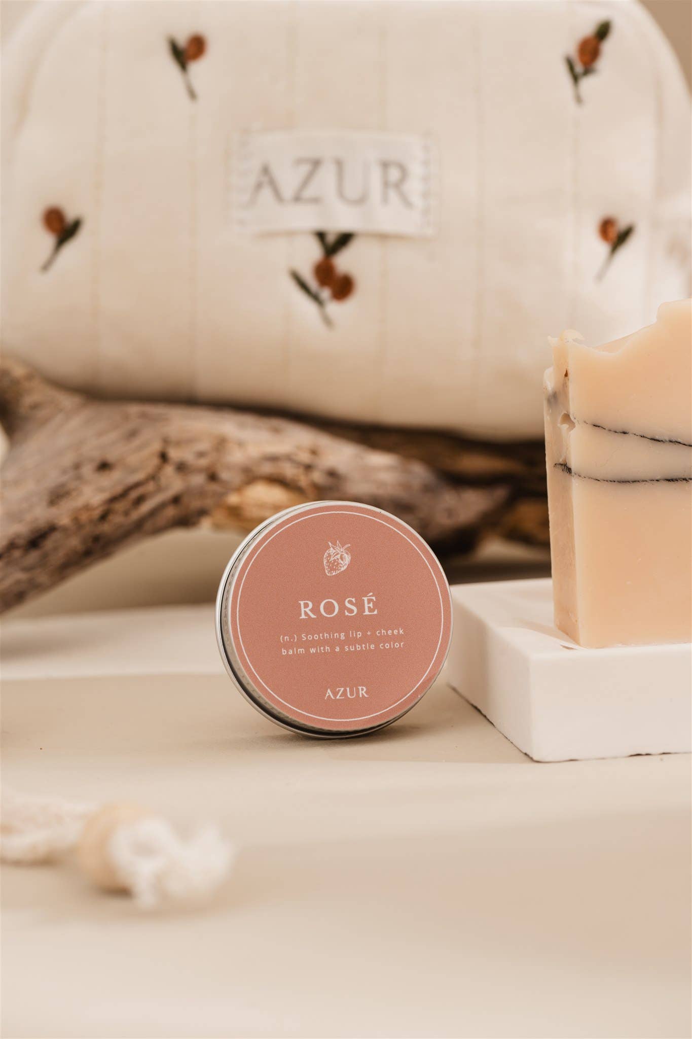 ROSÉ | Natuurlijke lippenbalsem | Lippen en wangen