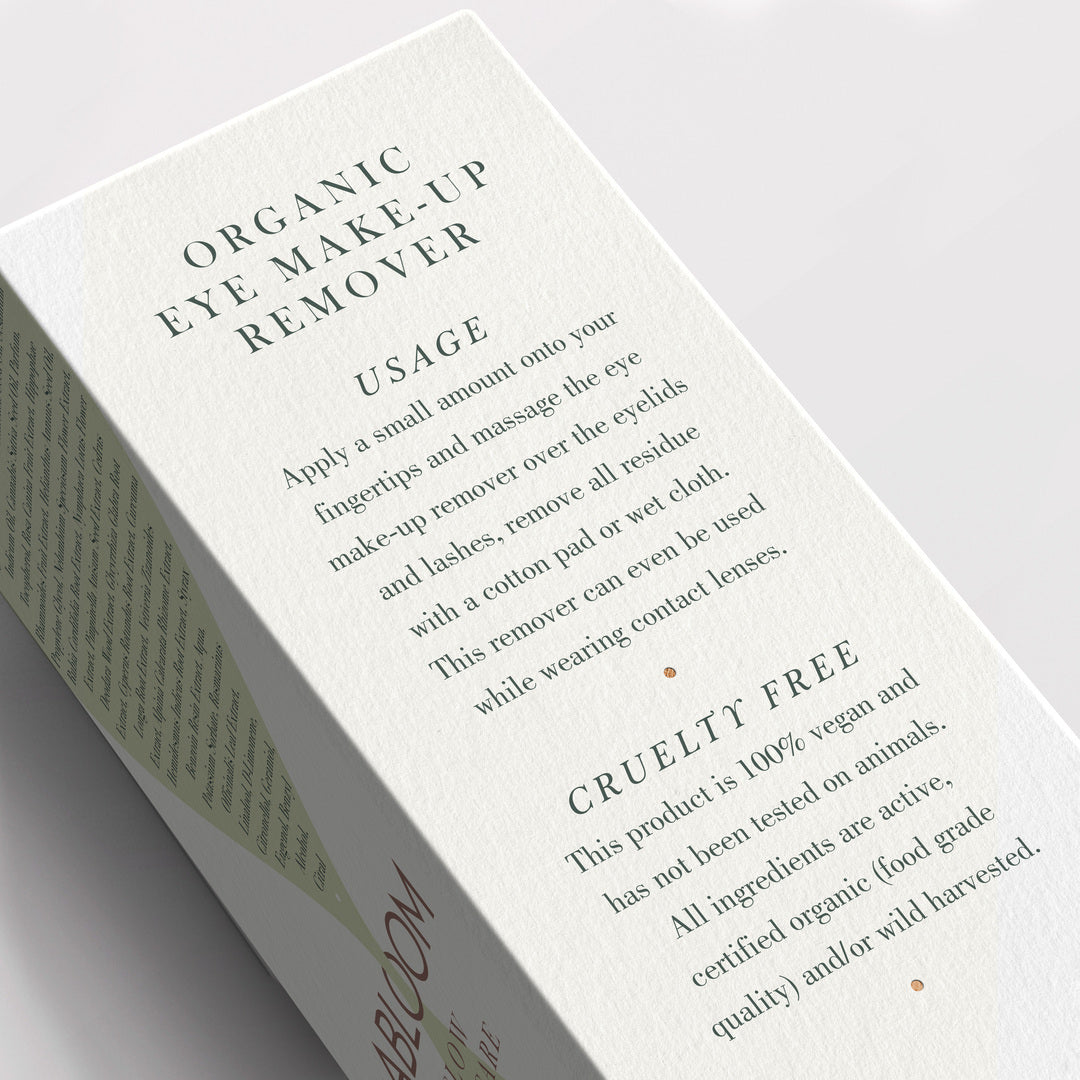 Abloom Biologische Oog make-up remover